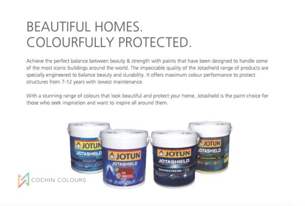 Premium Exterior Paint Solution: Jotun Jotashield ColourXtreme