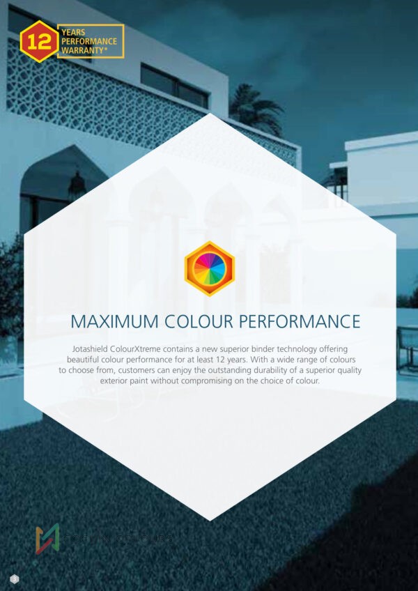 Premium Exterior Paint: Jotun Jotashield ColourXtreme