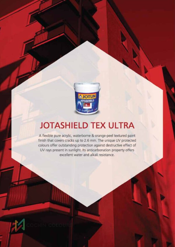 Exterior house painted with Jotashield Tex Ultra