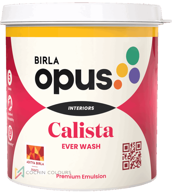 Birla Opus Calista Ever Wash - Exceptional Washability Interior Paint