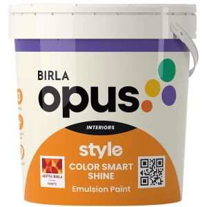 Birla Opus Style Color Smart Shine Interior Paint