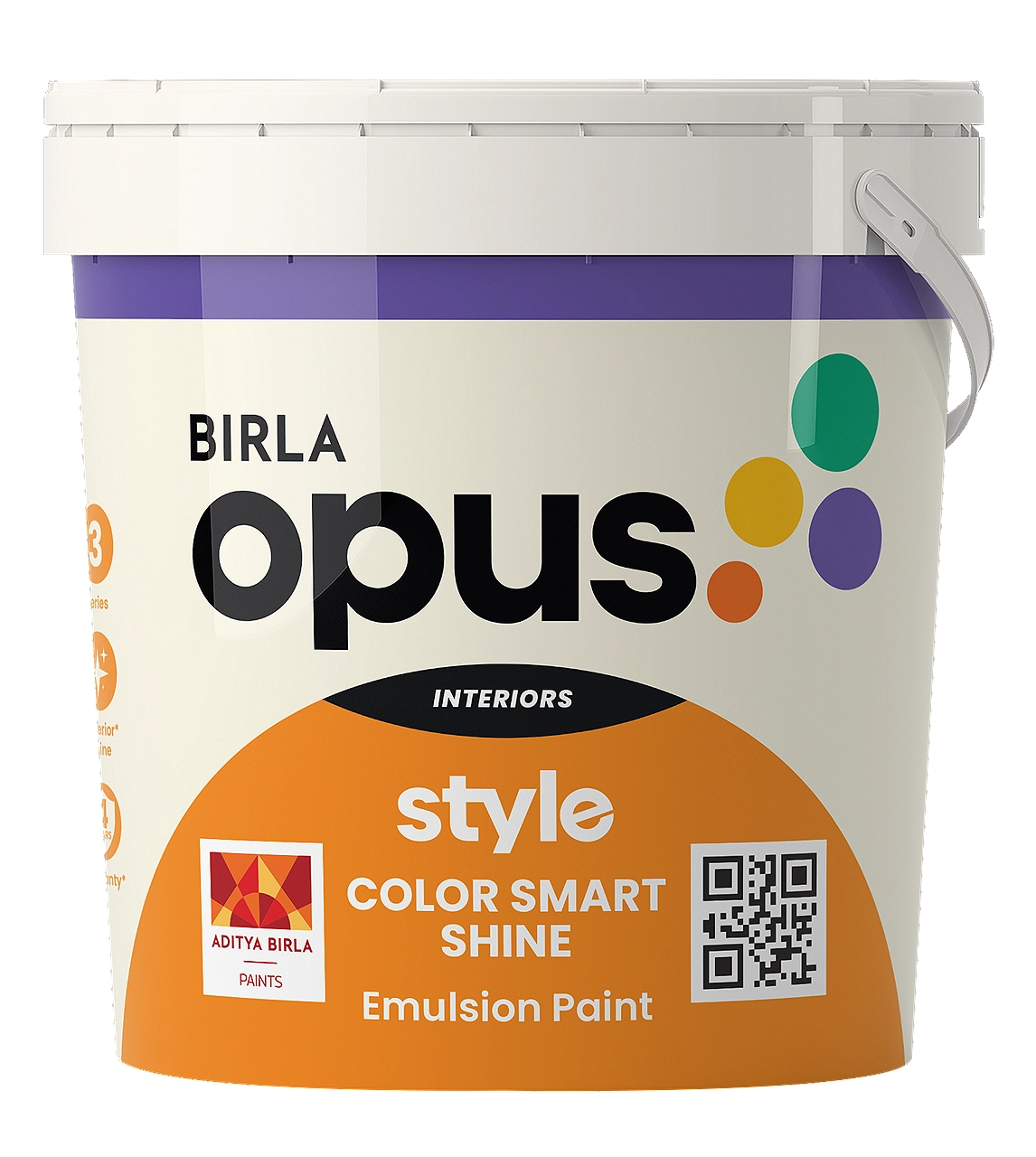 Birla Opus Style Color Smart Shine Interior Paint