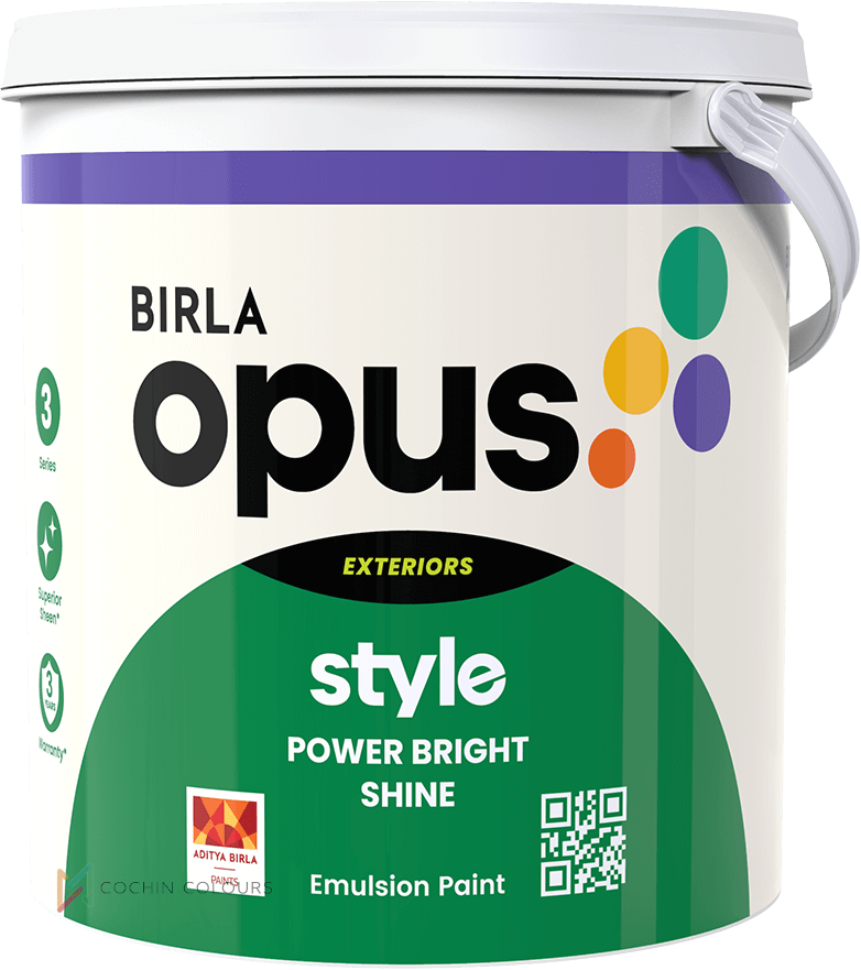 Birla Opus Style Power Bright Shine Exterior Paint