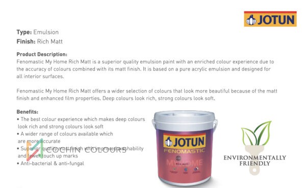 Jotun Emulsion Paint - Rich Matt